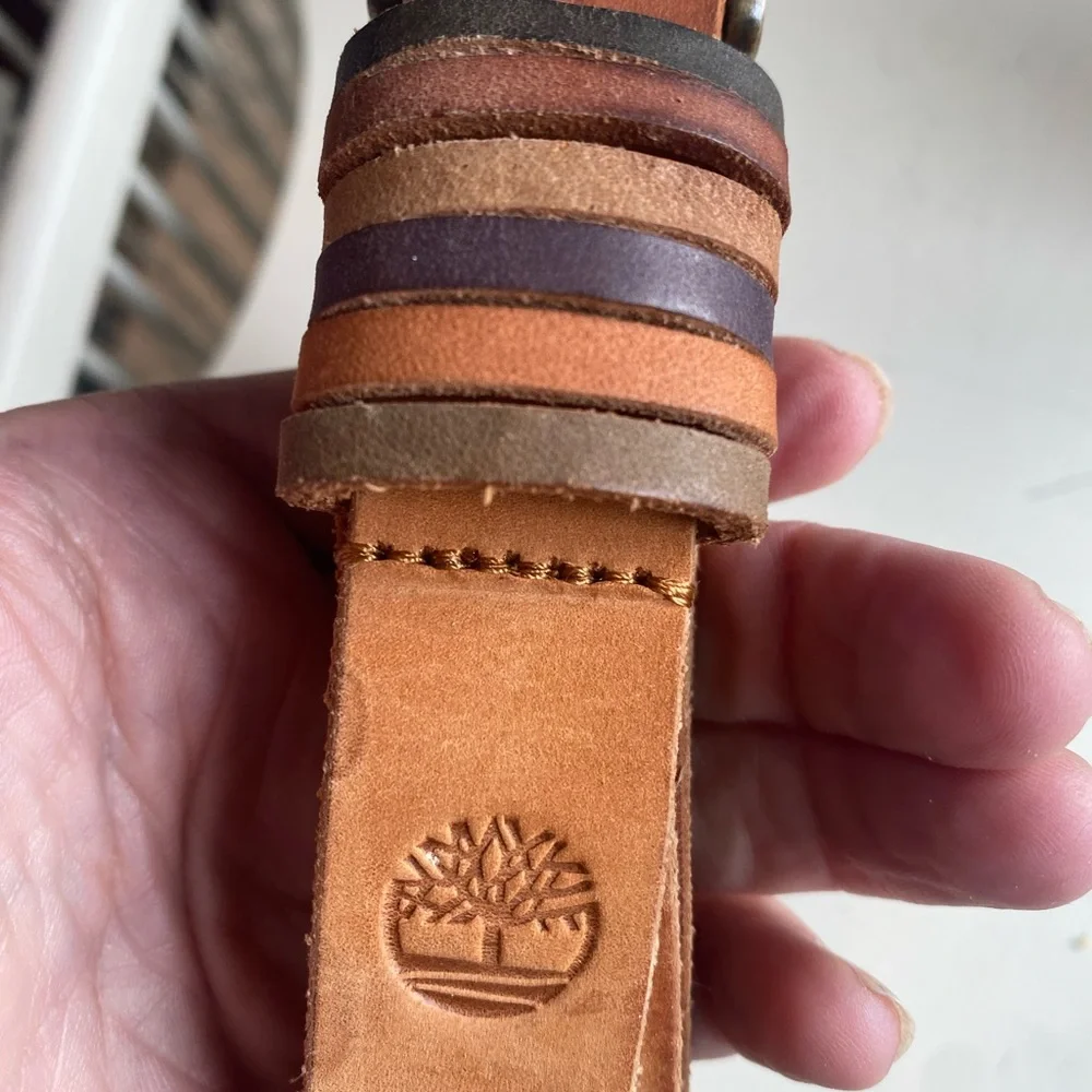 Timberland tan leather